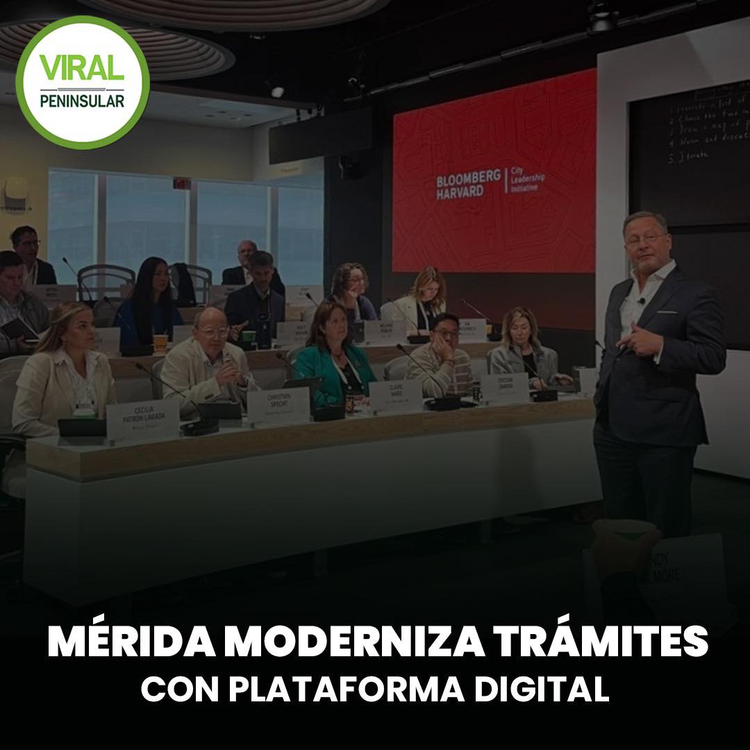 Mérida moderniza trámites con plataforma digital
