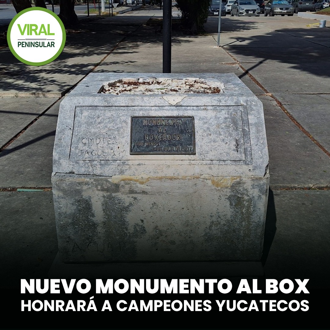 Nuevo monumento al box honrará a campeones yucatecos