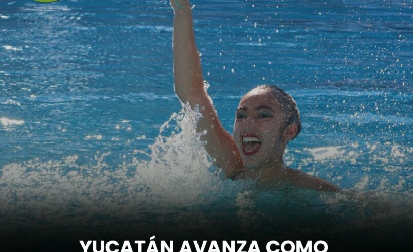 Yucatán avanza como referente en nado artístico rumbo a 2026