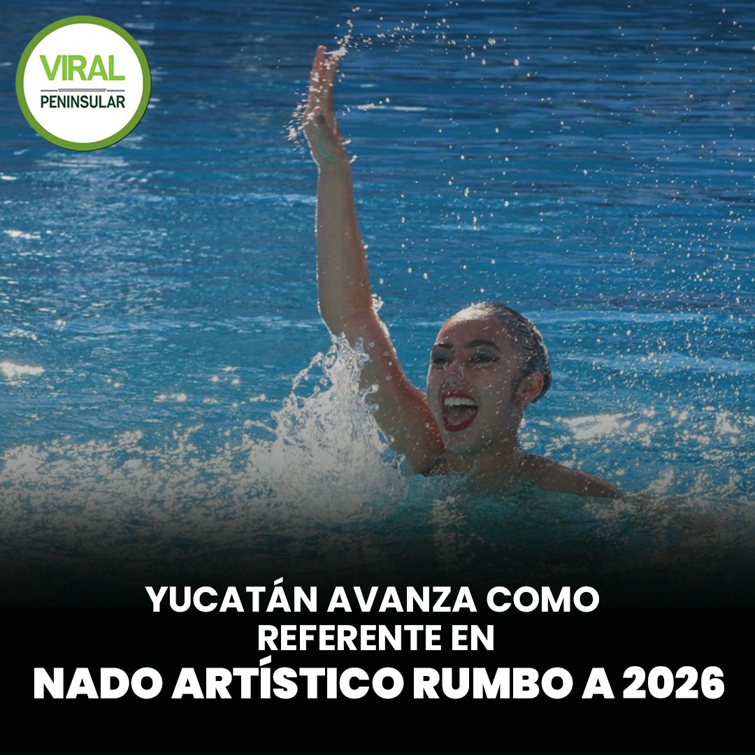 Yucatán avanza como referente en nado artístico rumbo a 2026