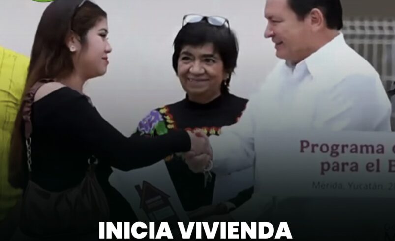 Inicia Vivienda para el Bienestar en Mérida