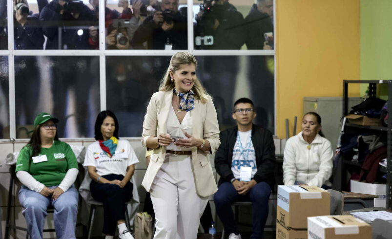Laura Fernández lidera con 53% de votos; escrutado el 31% de las mesas en Costa Rica