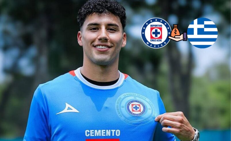 Lagunero Jorge Sánchez, de Cruz Azul a Grecia; este será su equipo