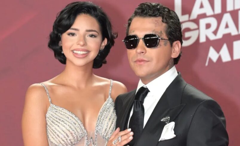 Atacan a balazos convoy de Christian Nodal y Ángela Aguilar