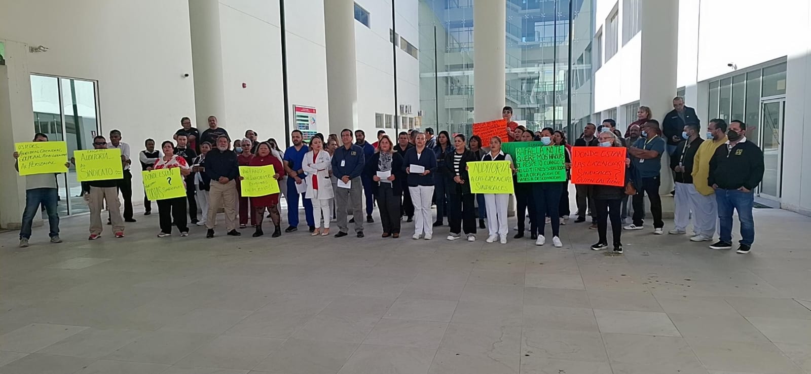 Personal de salud acusa agresiones y pide auditoría a Sección 188 del SNTSA en La Laguna