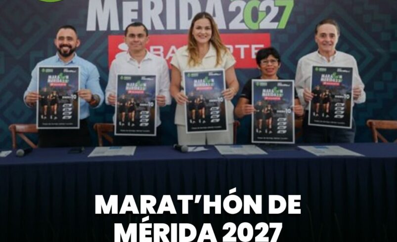 Marat’hón de Mérida 2027 apunta a 8 mil corredores