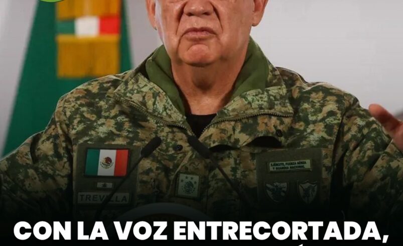 Con la voz entrecortada, titular de Defensa da pésame tras operativo