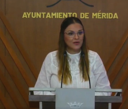 Cecilia Patrón llama a reforzar la paz y la seguridad en Mérida