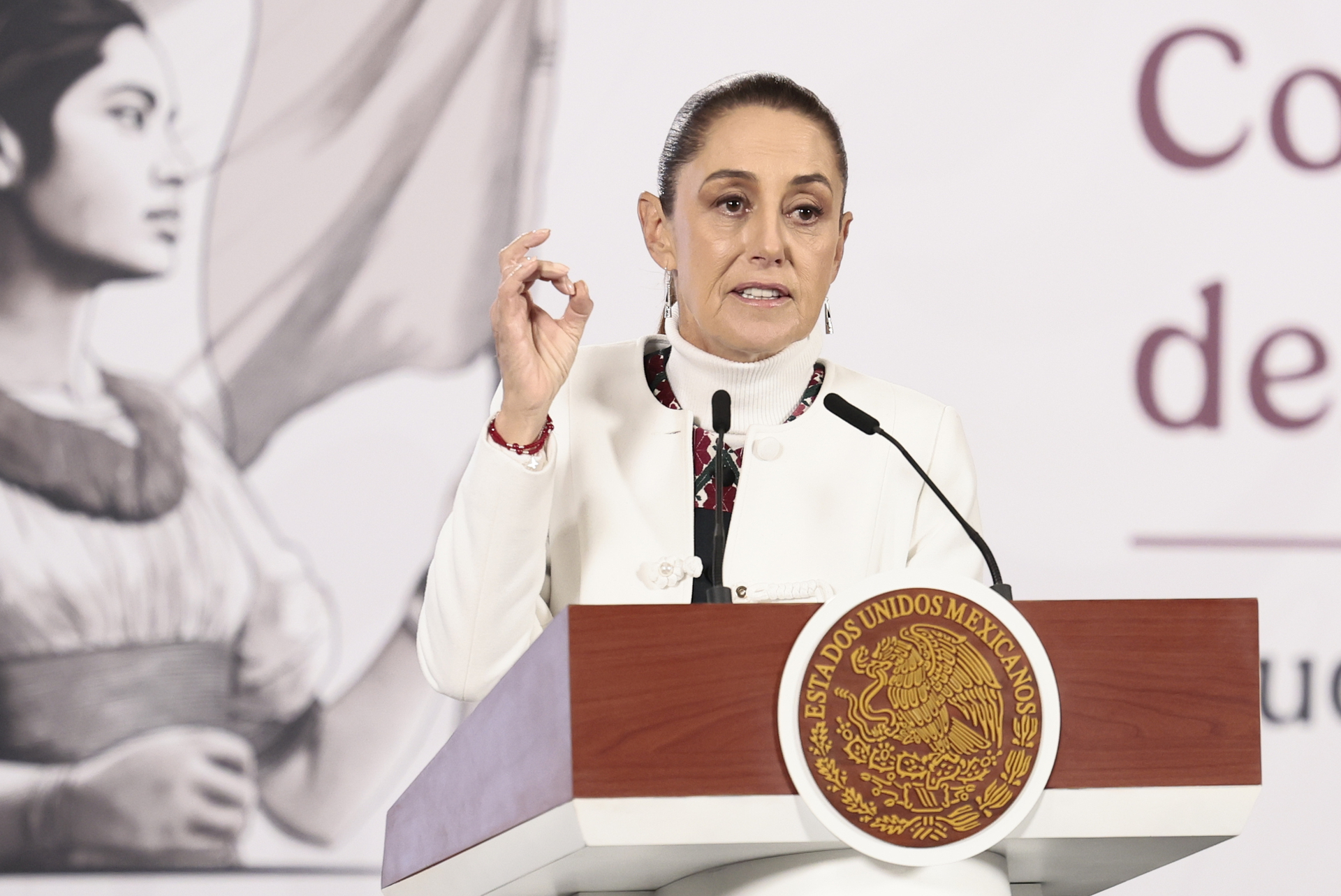 Sheinbaum pide ‘cabeza fría’ ante acusaciones de Trump de que México es el epicentro de los carteles