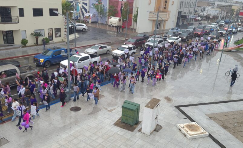 Cientos de mujeres nigropetenses se suman a las manifestaciones del 8M