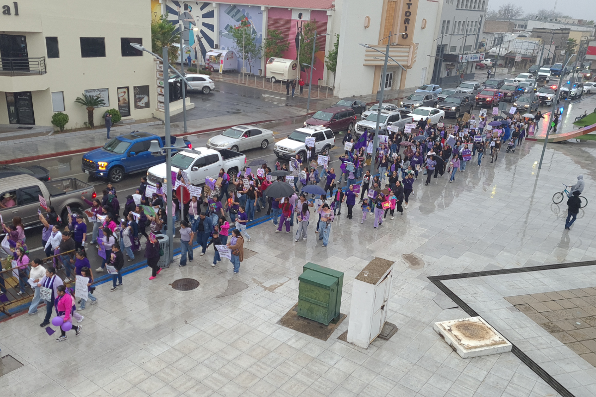 Cientos de mujeres nigropetenses se suman a las manifestaciones del 8M