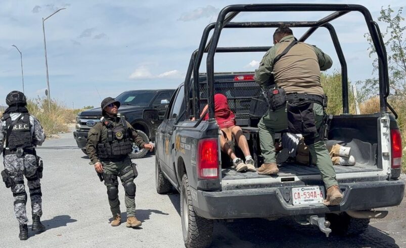 Detienen a ocho personas tras operativo en el sur de Saltillo