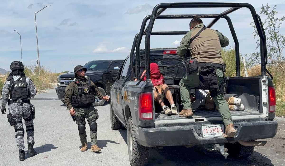 Detienen a ocho personas tras operativo en el sur de Saltillo