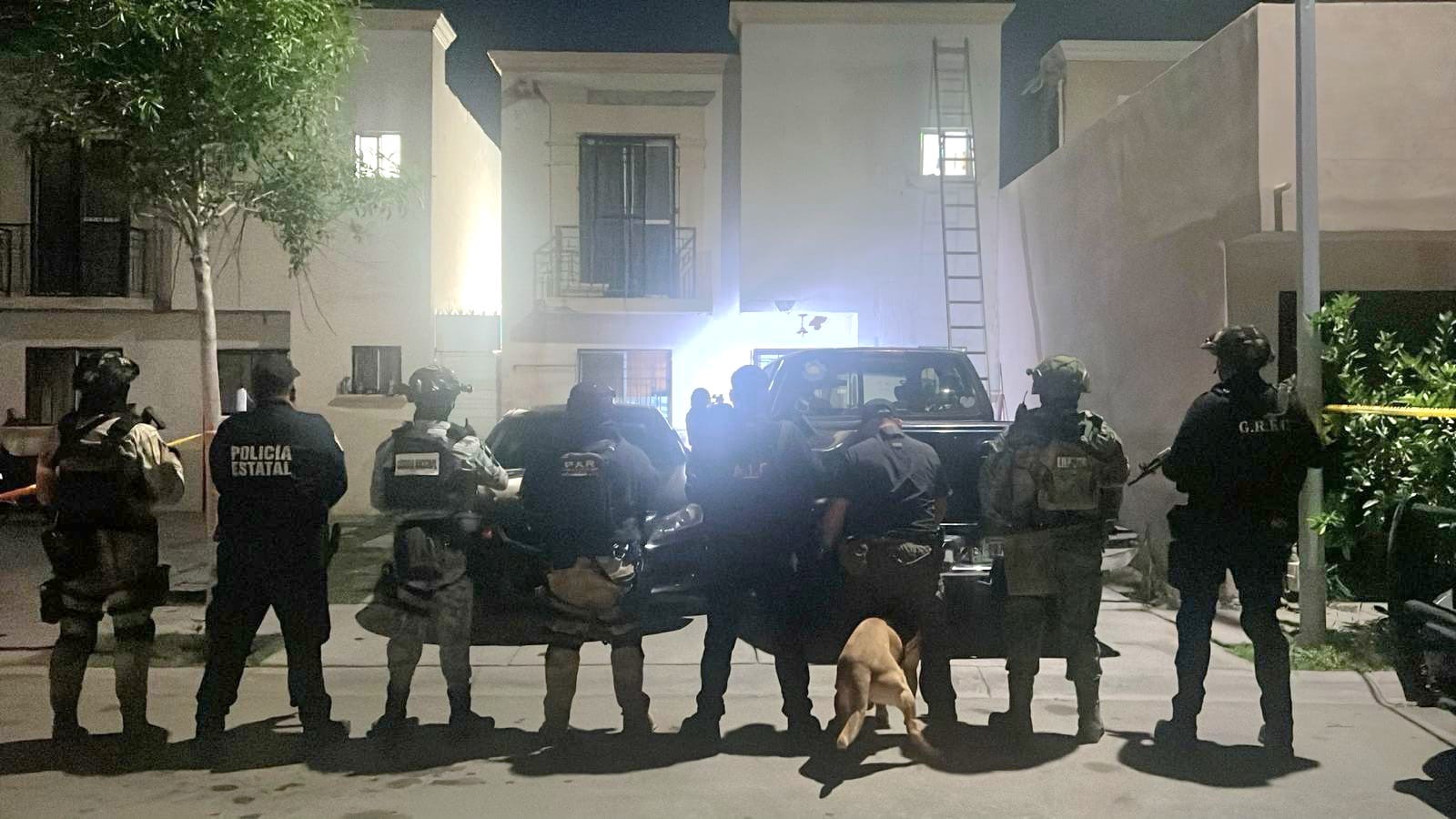 Cateo en Villas San Ángel deja fuerte decomiso de droga y armas en Torreón