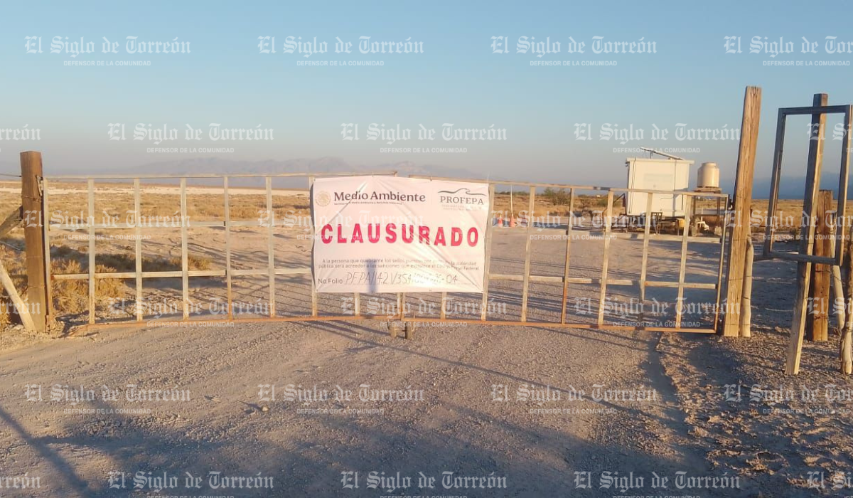 Clausura Río Mezquites en Cuatro Ciénegas por presuntas violaciones ambientales