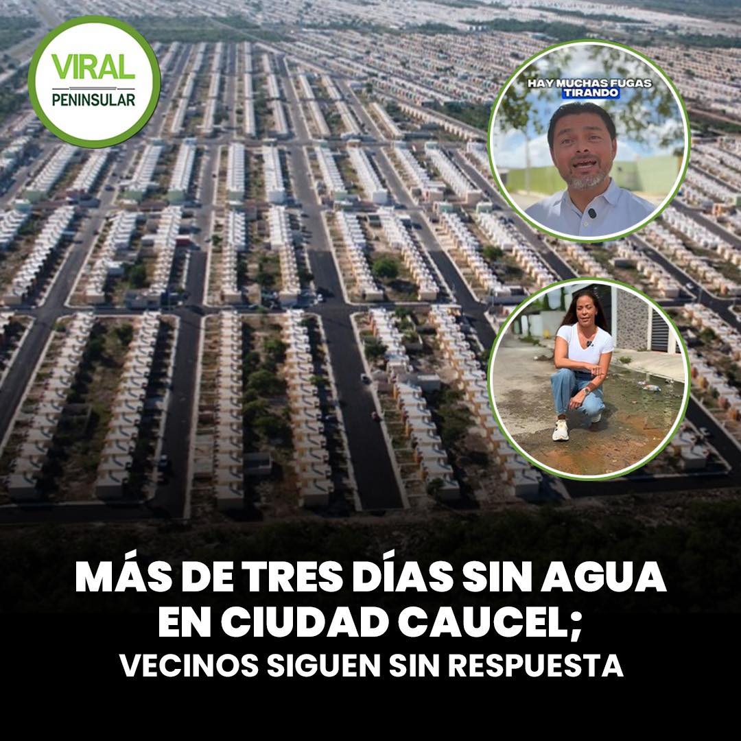 Más de tres días sin agua en Ciudad Caucel; vecinos siguen sin respuesta