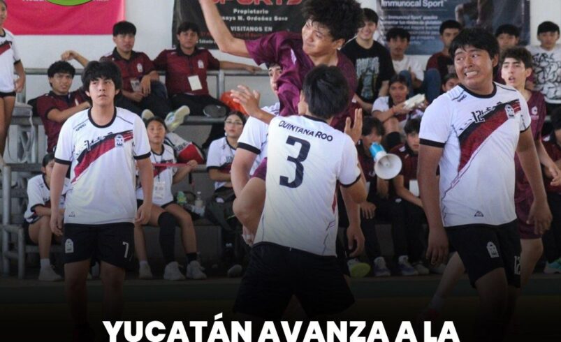 Yucatán avanza a la fase nacional de handball rumbo a San Luis Potosí