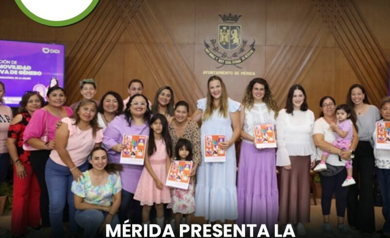 Mérida presenta la Guía de Movilidad con Perspectiva de Género