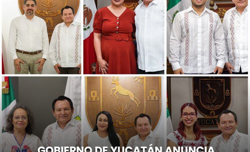 Gobierno de Yucatán anuncia más cambios en su gabinete