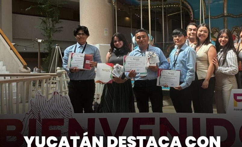 Yucatán destaca con primeros lugares en feria nacional de ciencia