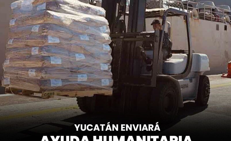 Yucatán enviará ayuda humanitaria a Cuba desde Progreso