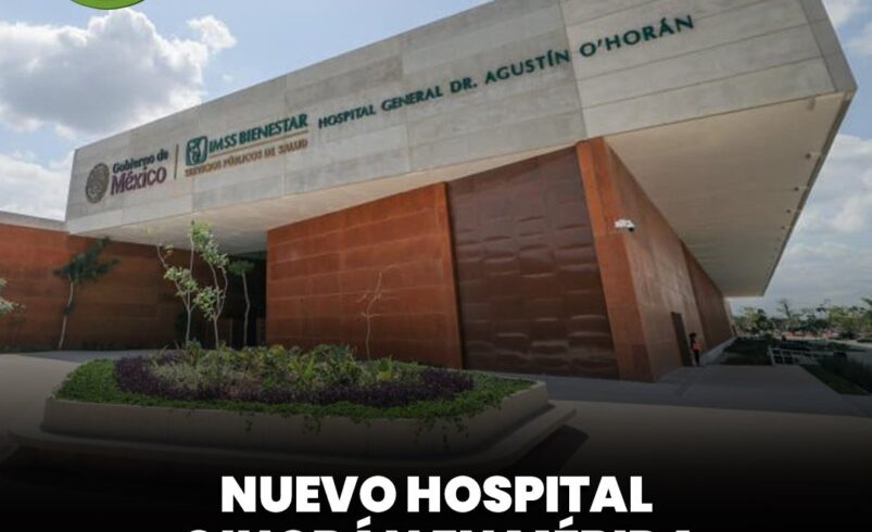 Nuevo Hospital O’Horán en Mérida entra en fase final antes de su apertura