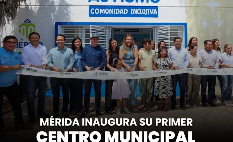 Mérida inaugura su primer Centro Municipal de Autismo en el oriente de la ciudad