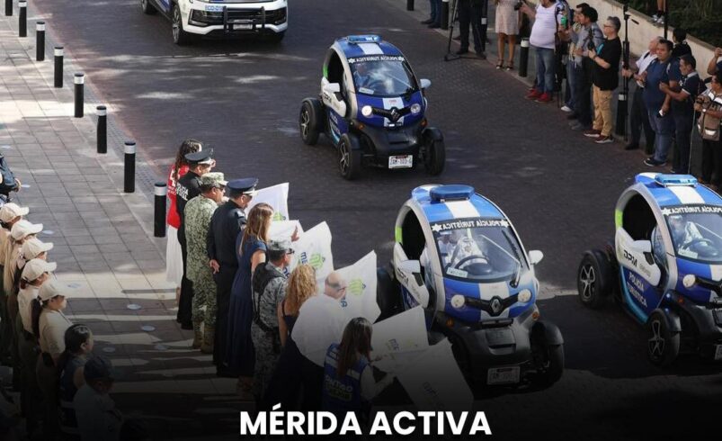 Mérida activa operativo de seguridad por Semana Santa en el Centro