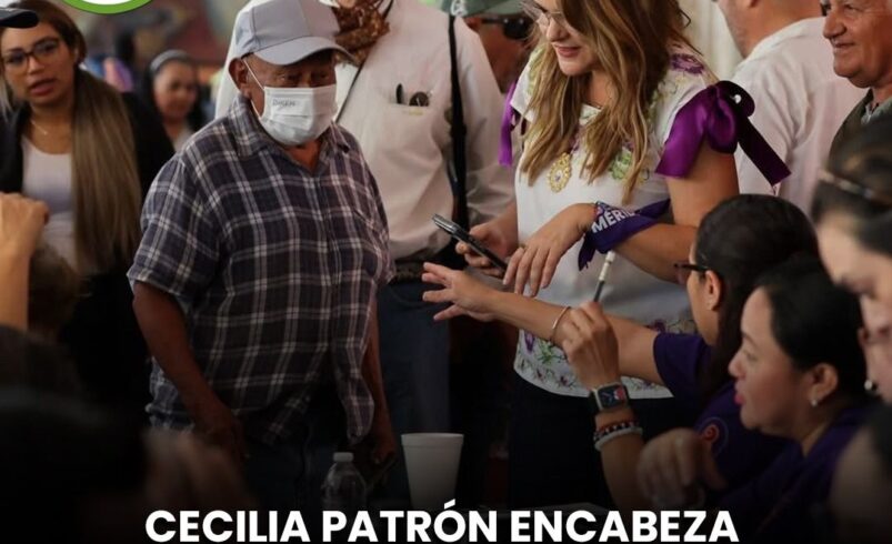 Cecilia Patrón encabeza Miércoles Ciudadano en su cumpleaños