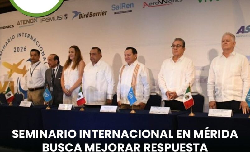 Seminario internacional en Mérida busca mejorar respuesta ante huracanes