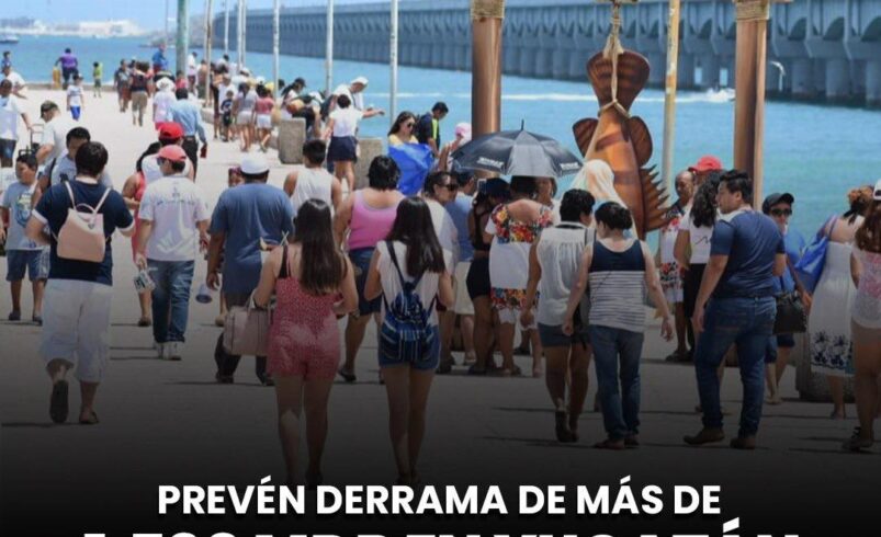 Prevén derrama de más de 1,590 mdp en Yucatán por Semana Santa y Pascua