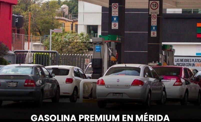 Gasolina Premium en Mérida sube casi 4 pesos en marzo