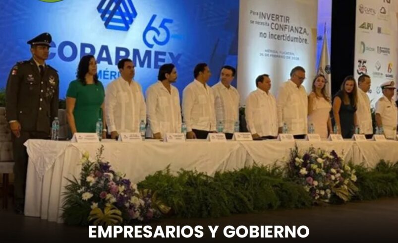 Empresarios y Gobierno marcan distancia en evento de Coparmex