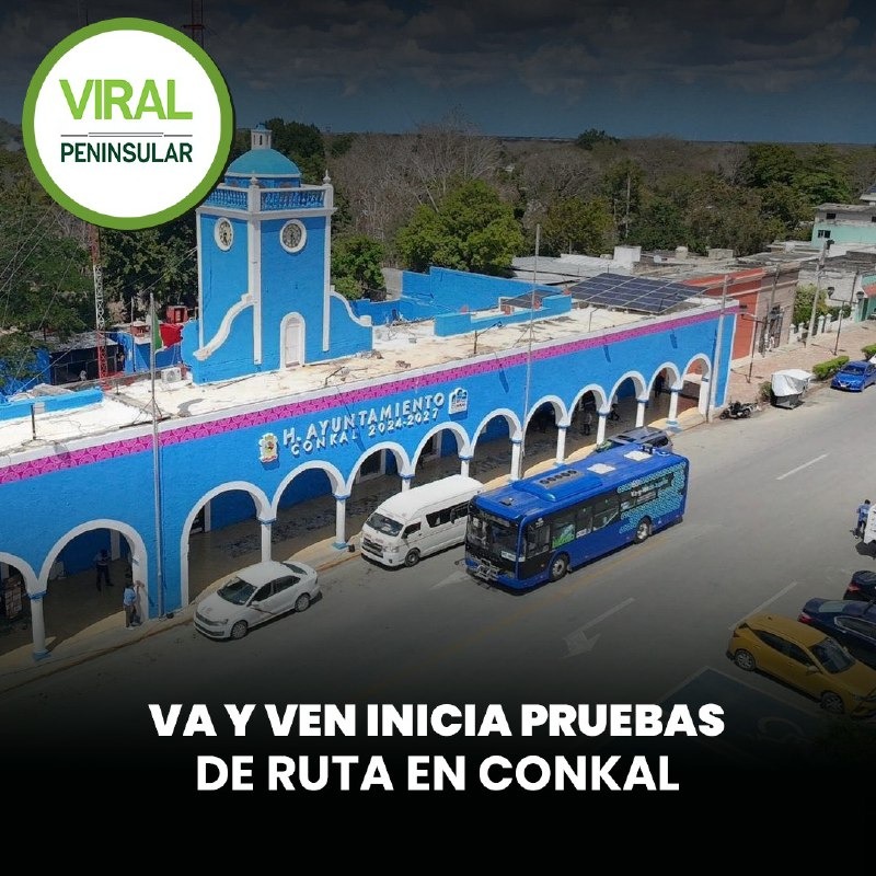 Va y Ven inicia pruebas de ruta en Conkal