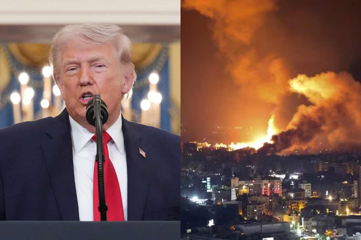 «Los devolveremos a la Edad de Piedra»; Trump atacará con «mucha fuerza» a Irán por 2 o 3 semanas