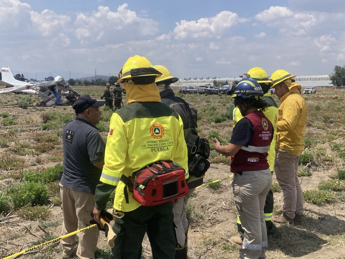 ¿Qué se sabe de la avioneta que se desplomó en Puebla y dejó tres muertos?