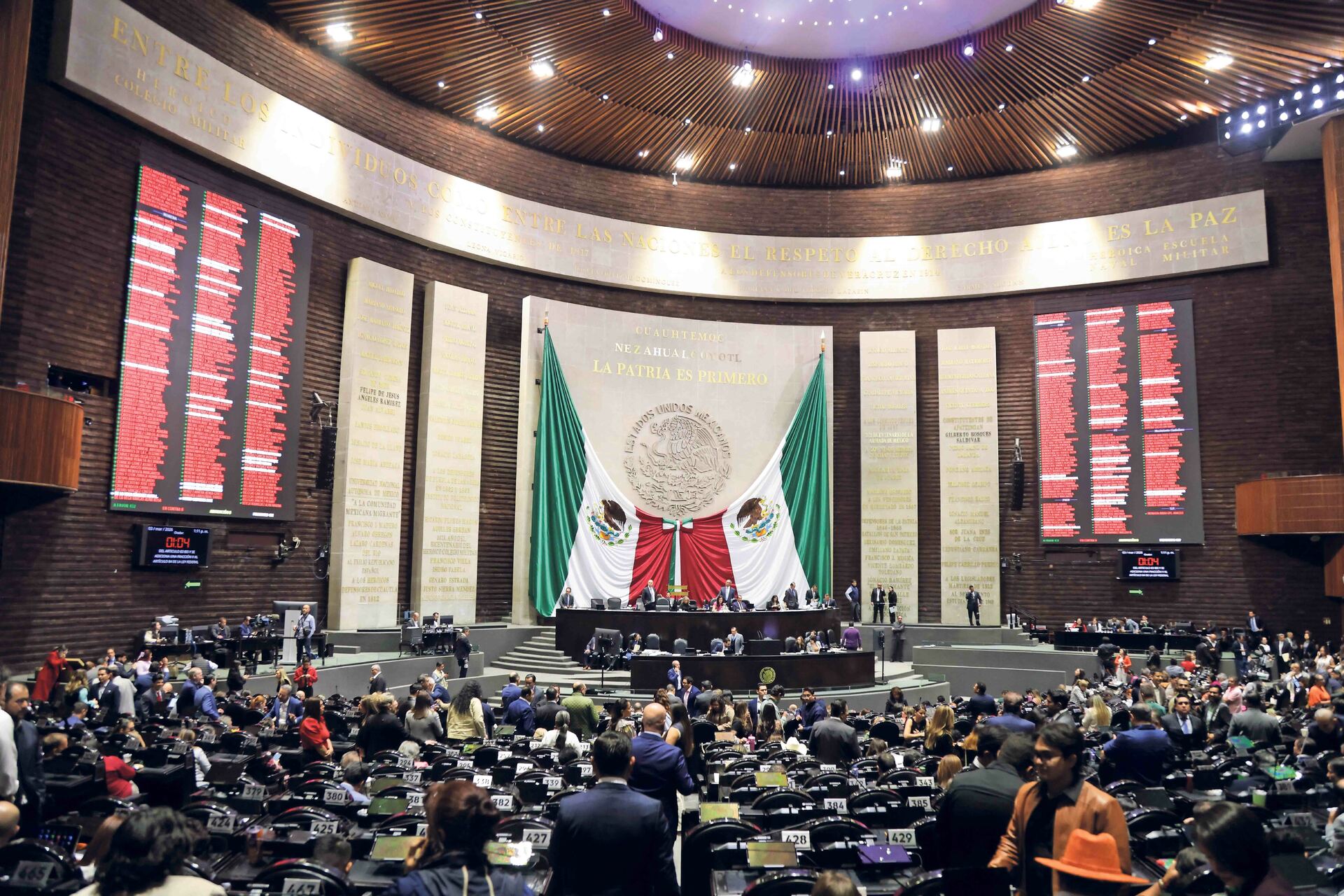 Diputados avalan en lo general el Plan B electoral de Sheinbaum