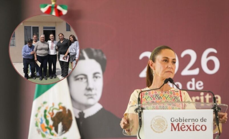 Sheinbaum defiende programa de vivienda y rechaza críticas