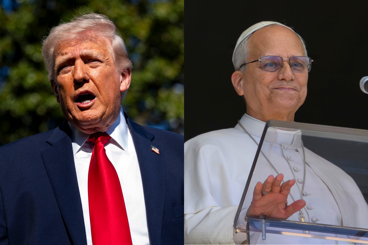 «Débil y terrible en política exterior»; dice Trump al papa León XIV tras postura sobre Irán