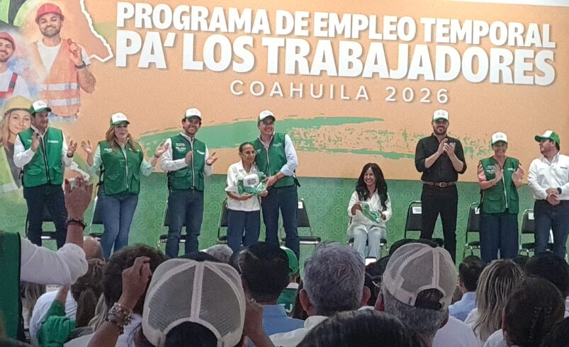 MJS arranca programa de empleo temporal Coahuila 2026, con una inversión de 36 mdp