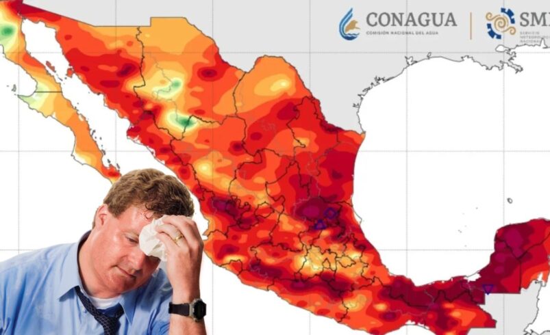 Pronostican ola de calor en al menos nueve estados del país