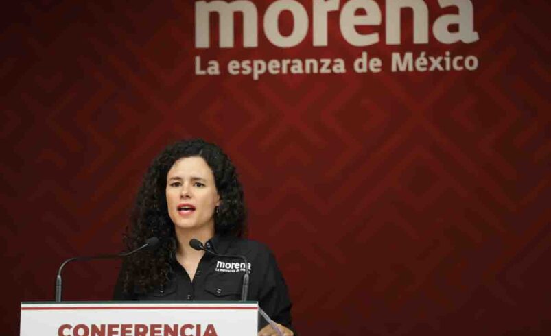 Me voy contenta y satisfecha: Luisa Alcalde confirma su salida de Morena