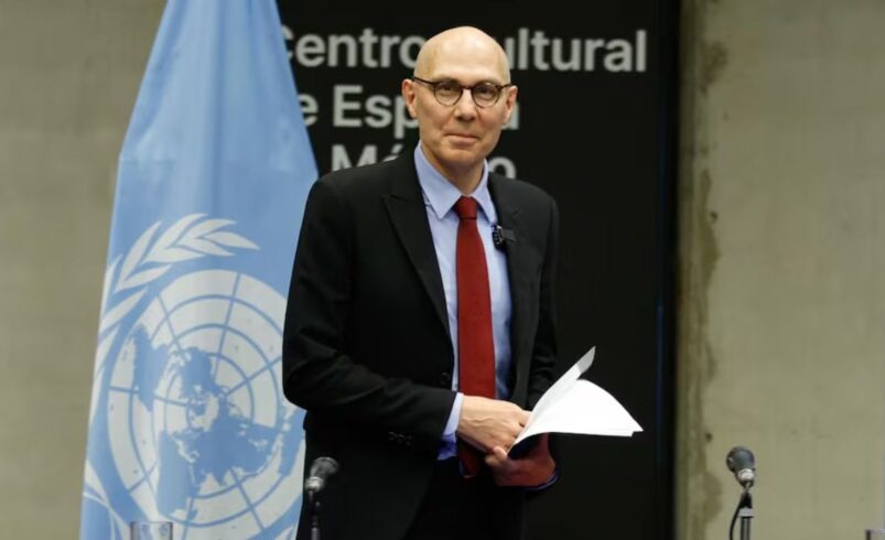 Alto comisionado de la ONU advierte crisis por desapariciones en México