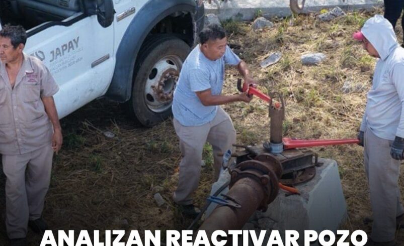 Analizan reactivar pozo en Ciudad Caucel para mejorar suministro de agua