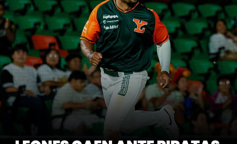 Leones caen ante Piratas en juego cerrado en el Kukulcán