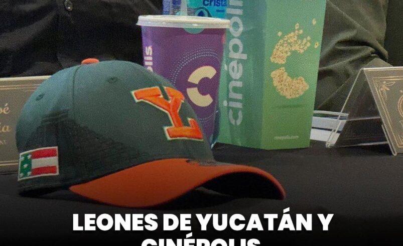 Leones de Yucatán y Cinépolis anuncian alianza para nuevas experiencias