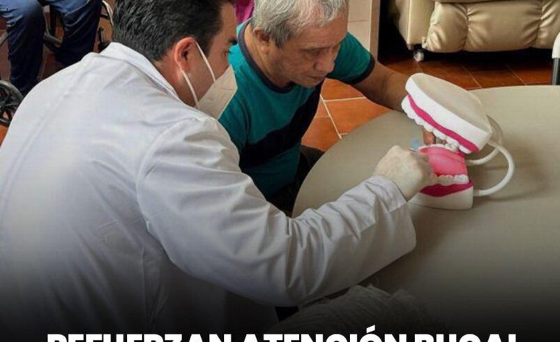 Refuerzan atención bucal en adultos mayores de asilos en Yucatán