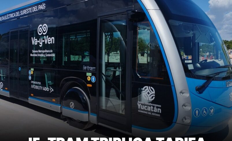 Ie-Tram triplica tarifa en rutas al aeropuerto y Tren Maya en Yucatán