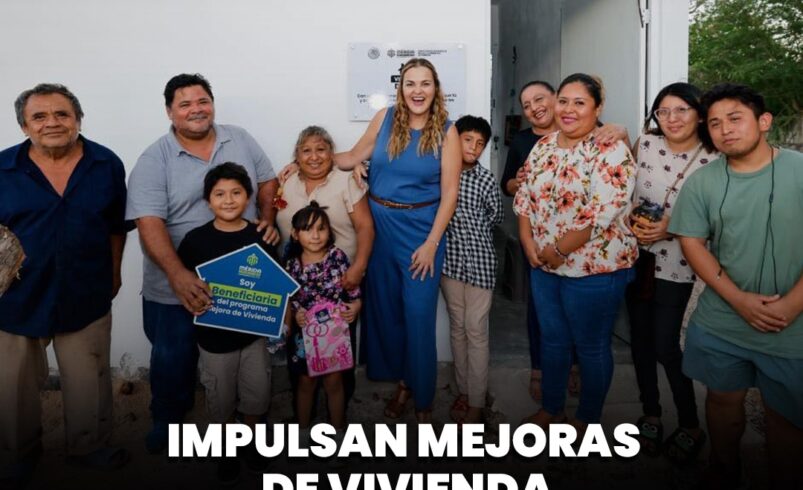 Impulsan mejoras de vivienda en el sur de Mérida para familias