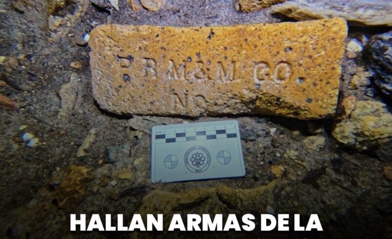 Hallan armas de la Guerra de Castas en cenote de Valladolid